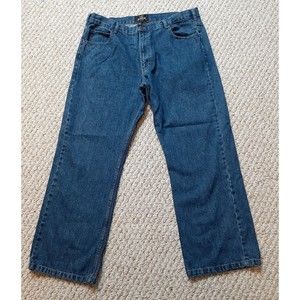 RedHead 101972 Men's Sz 38x30 100% Cotton Straight Leg Blue Jeans